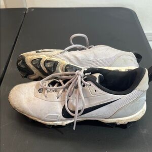 Nike Gray and Black Athletic Shoes